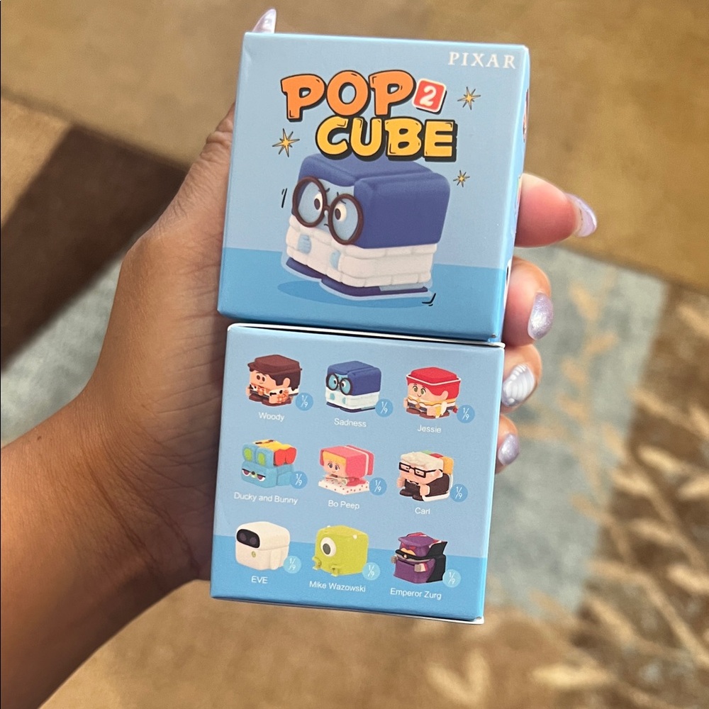 Pixar Pop Cube Collectible Toy blind box -